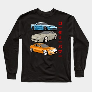 Mazda RX-7/RX-8 Rotary Long Sleeve T-Shirt